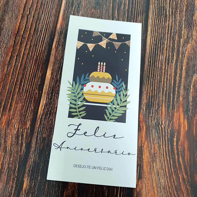 Convite tema outono festas de aniversário tons azuis